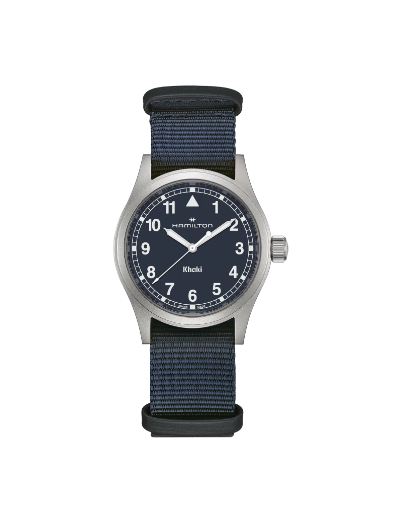 Reloj Hamilton Khaki Field Azul Quartz 38mm
