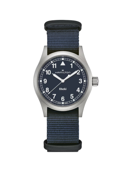Reloj Hamilton Khaki Field Azul Quartz 38mm