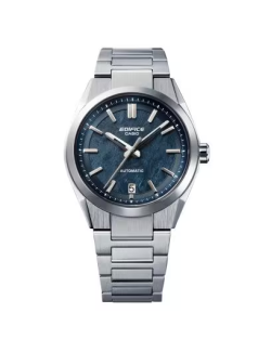 Reloj Casio Edifice Automático Esfera Azul