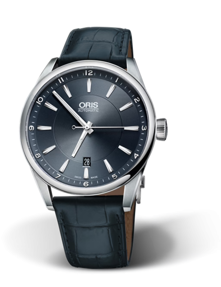 Reloj Oris Artix Date Azul Automático