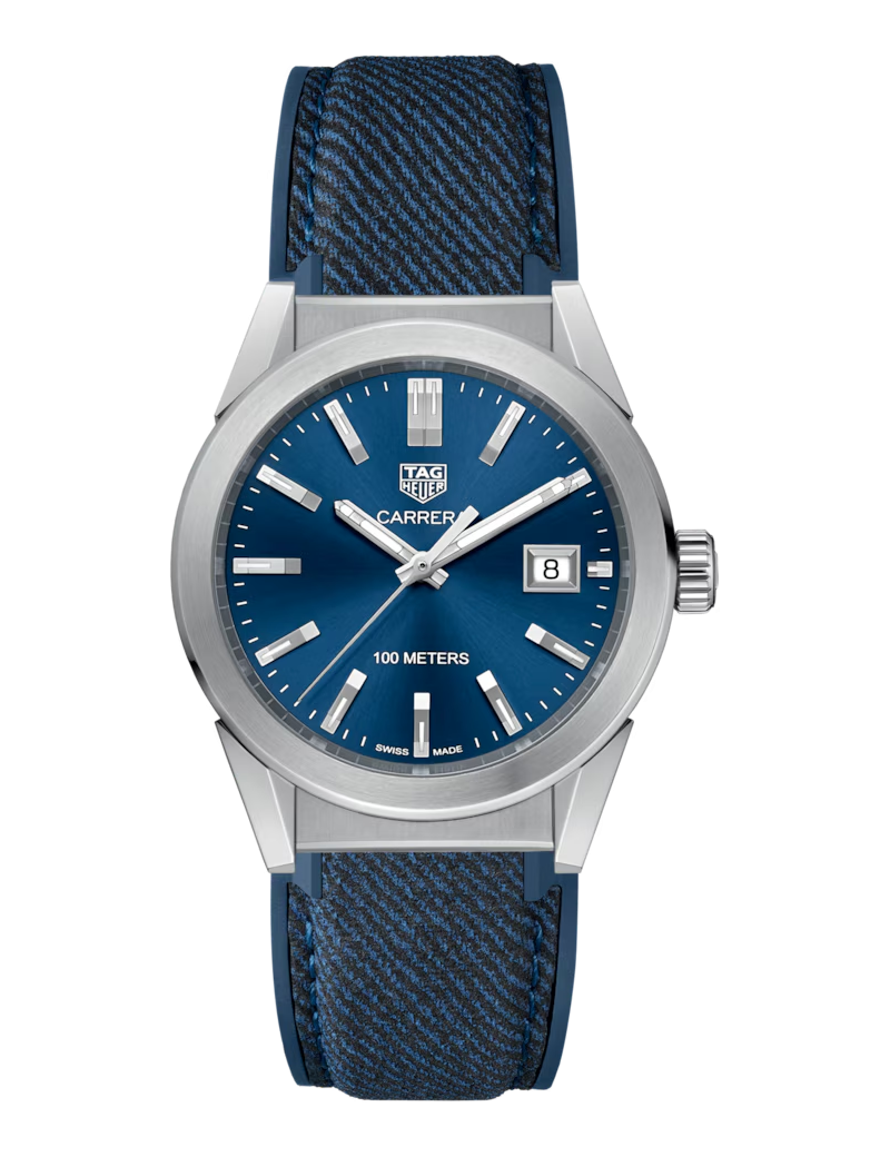 Reloj Tag Heuer Carrera Azul Mujer Cuarzo