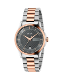 Reloj Gucci G-Timeless Bicolor Esfera oscura