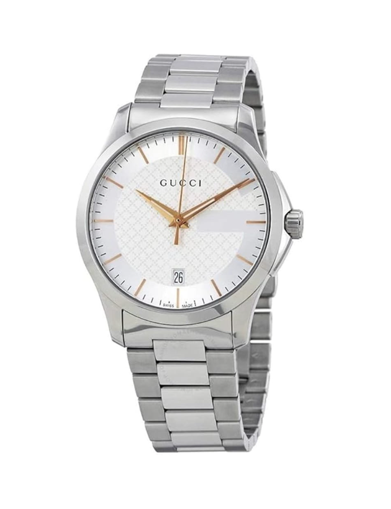 Reloj Gucci G-Timeless Esfera Plateada