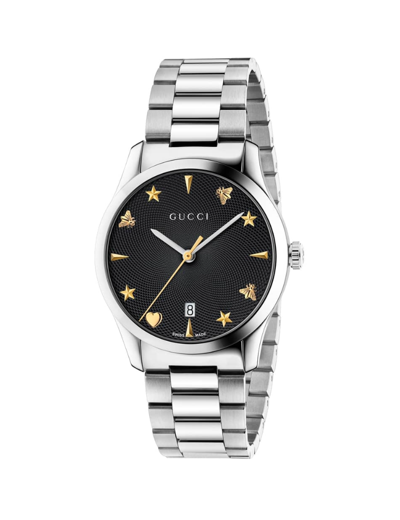 Reloj Gucci G-Timeless Esfera Negra 38mm