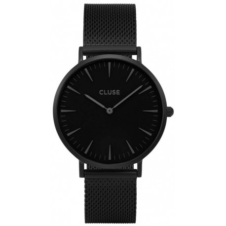 CLUSE Reloj La Bohème Full Black Black mesh CL18111