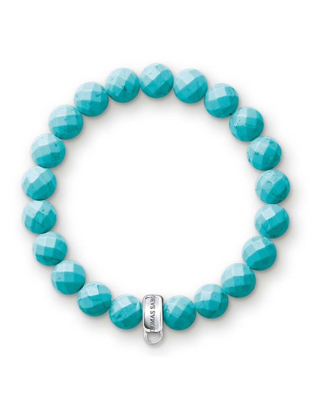 Pulsera-Thomas-Sabo-Charm-Turquesa-facetada-plata