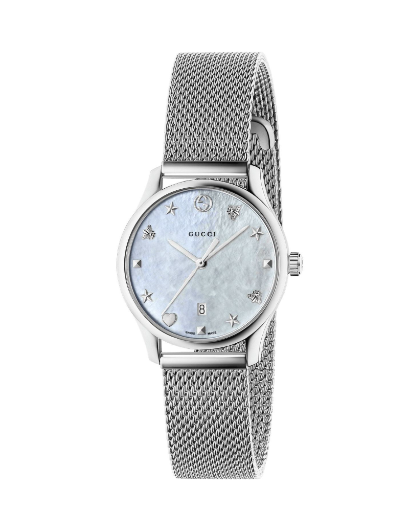 Reloj Gucci G-Timeless Esfera Madre Perla 29mm
