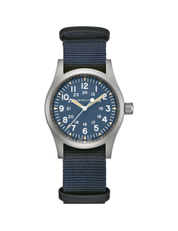 Relojes Hamilton Khaki Field Azul Mecánico 38mm
