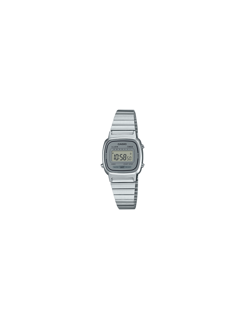 Reloj Casio Vintage Mini Collection Esfera Plateada