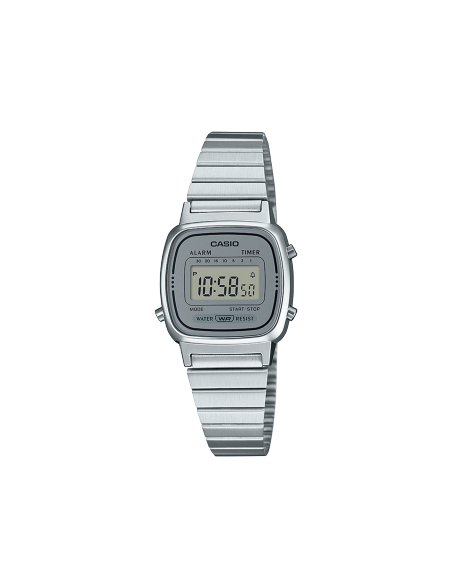 Reloj Casio Vintage Mini Collection Esfera Plateada