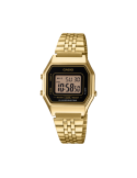 Reloj Casio Vintage Mini Collection Dorado Esfera Negra