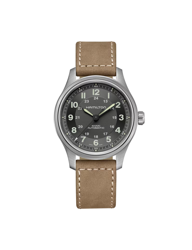 Reloj Hamilton Khaki Field Titanium Automático 42mm