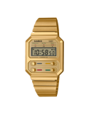 Reloj Casio Edgy Collection Dorado Botones Frontales