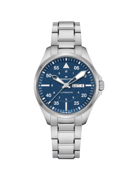 Reloj Hamilton Khaki Aviation Pilot Day Date Automático 42mm