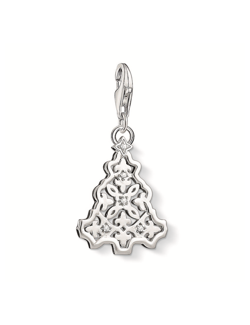 Colgante-Thomas-Sabo-Árbol-Navidad-plata-y-circonitas