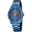 Reloj LOTUS Trendy acero azul 18254/1 esfera Swarovski
