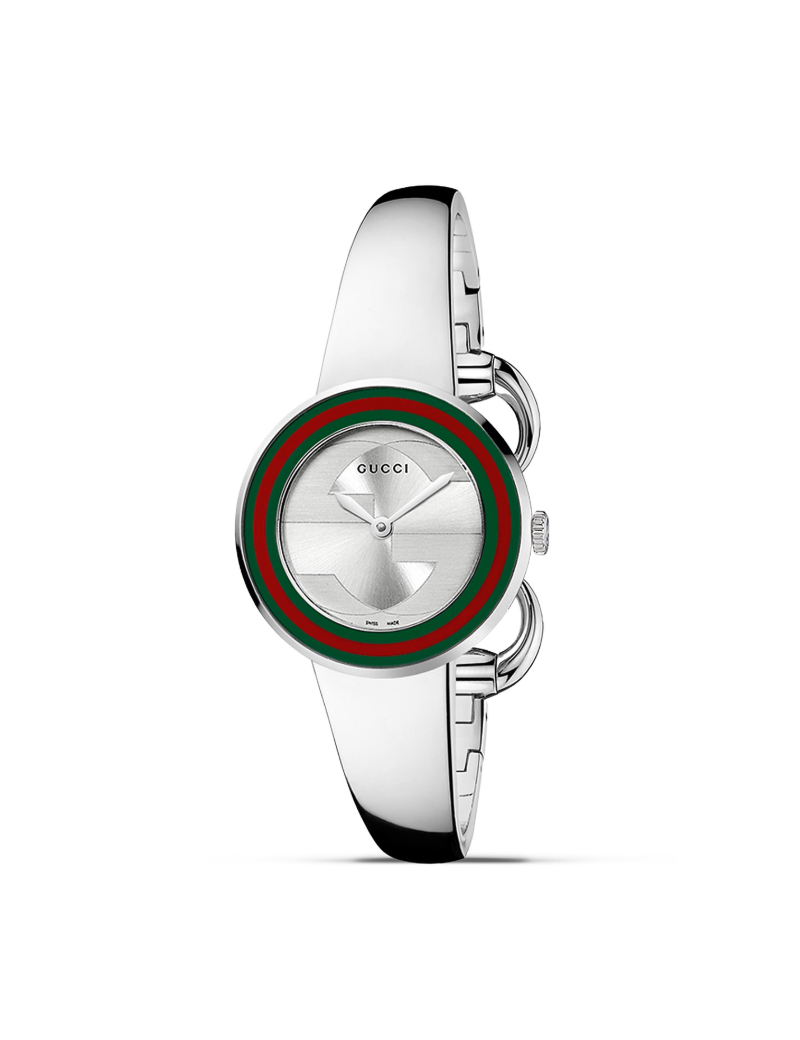 Reloj Gucci U-Play Bisel Verde y Rojo 28mm