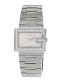 Reloj Gucci Rectangular Diamantes Mujer Esfera Madre Perla