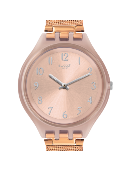 Reloj Swatch Skinchic Plano Malla en color oro rosa