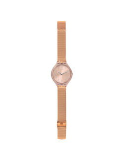 Reloj Swatch Skinchic Plano Malla en color oro rosa