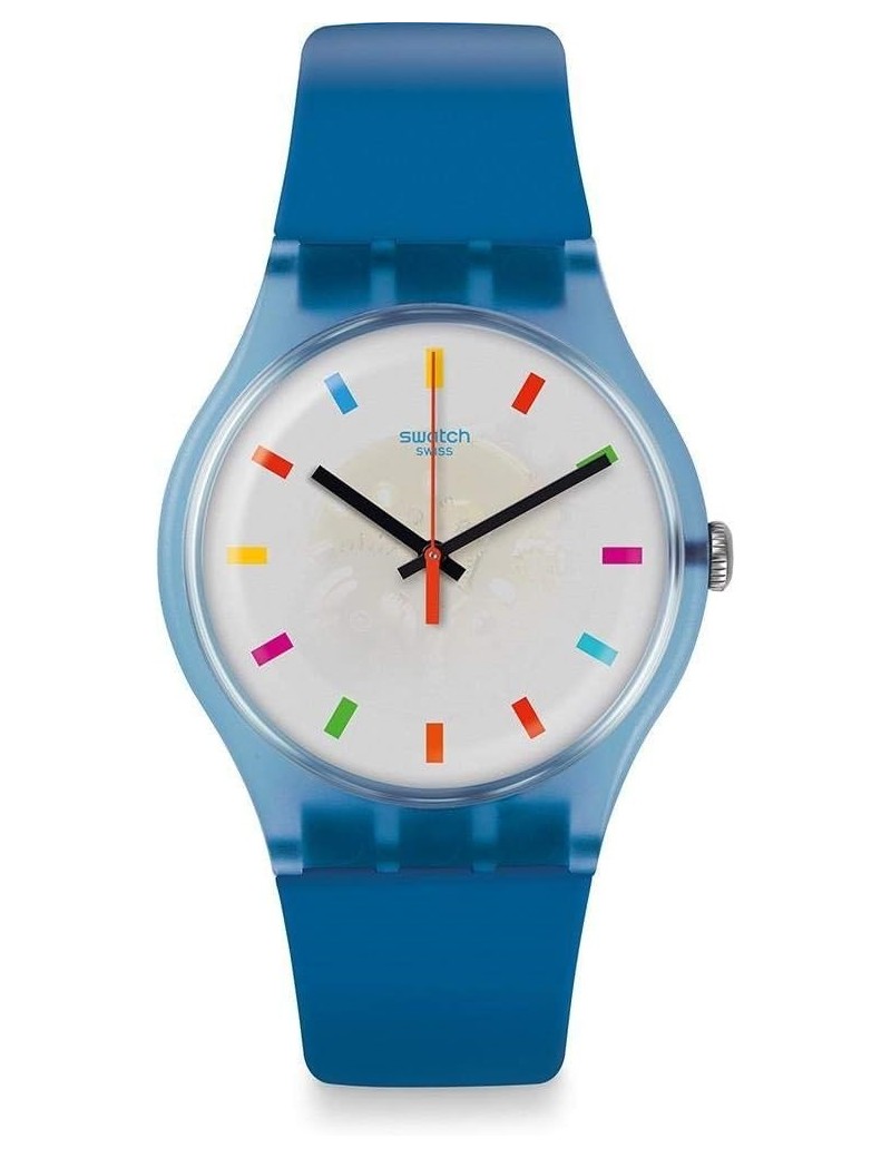 Reloj Swatch Originals Azul Esfera Multicolor