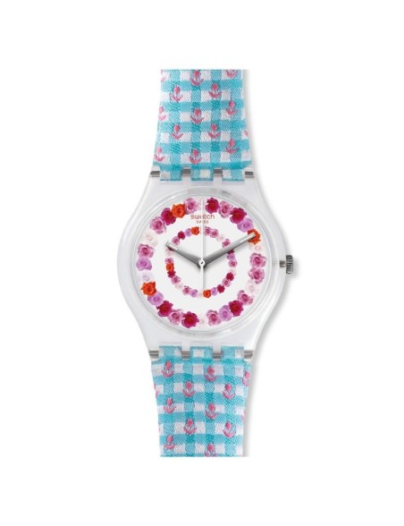 Reloj Swatch Roses4us Textil Flores