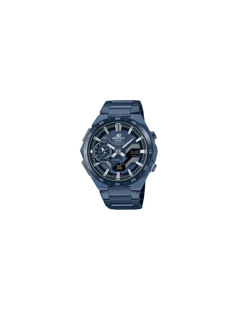 Reloj Edifice Casio Solar Windflow Azul