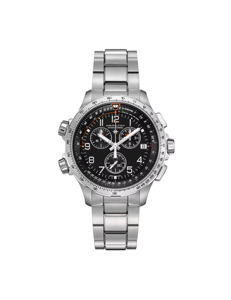 Reloj Hamilton Khaki Aviation X-Wind GMT Chrono Cuarzo 46mm
