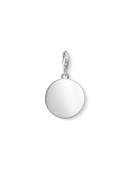 Colgante-Charm-plata-de-Thomas-disco-para-personalizar