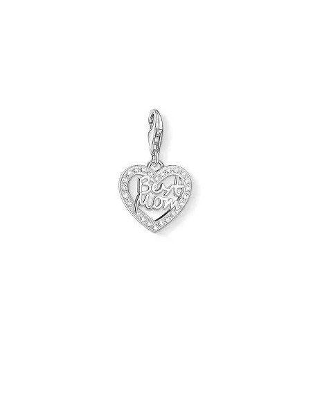 Colgante-Charm-plata-de-Thomas-Corazón-BEST-MOM-circonitas