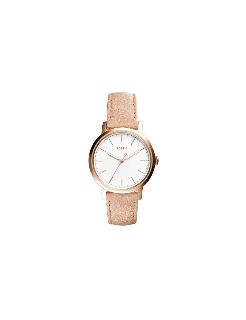 Reloj Fossil Mujer Piel Rosa