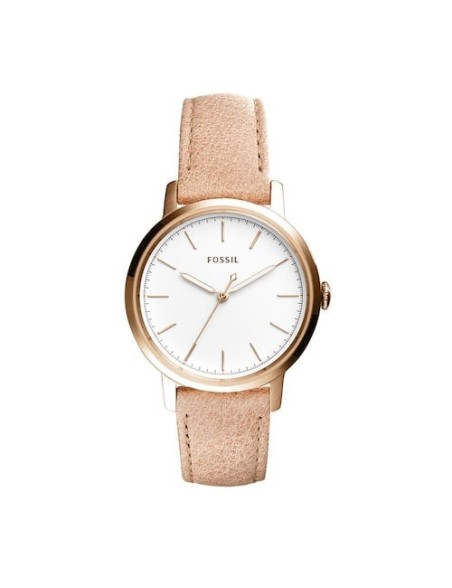 Reloj Fossil Mujer Piel Rosa