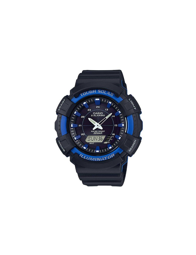 Reloj Casio Solar Analógico y Digital Negro