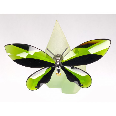 Swarovski Figura Cristal Objeto Anamosa Mariposa color musgo verde 622 739