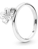 anillo-pandora-plata-trebol-colgante