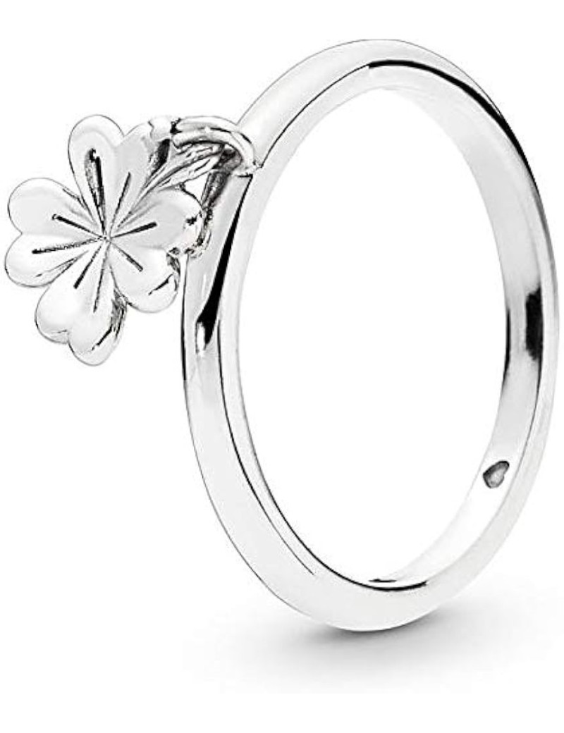 anillo-pandora-plata-trebol-colgante