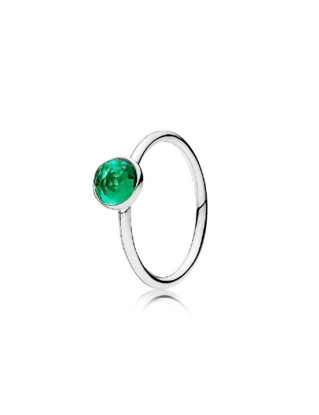 anillo-pandora-plata-cristal-verde-mayo