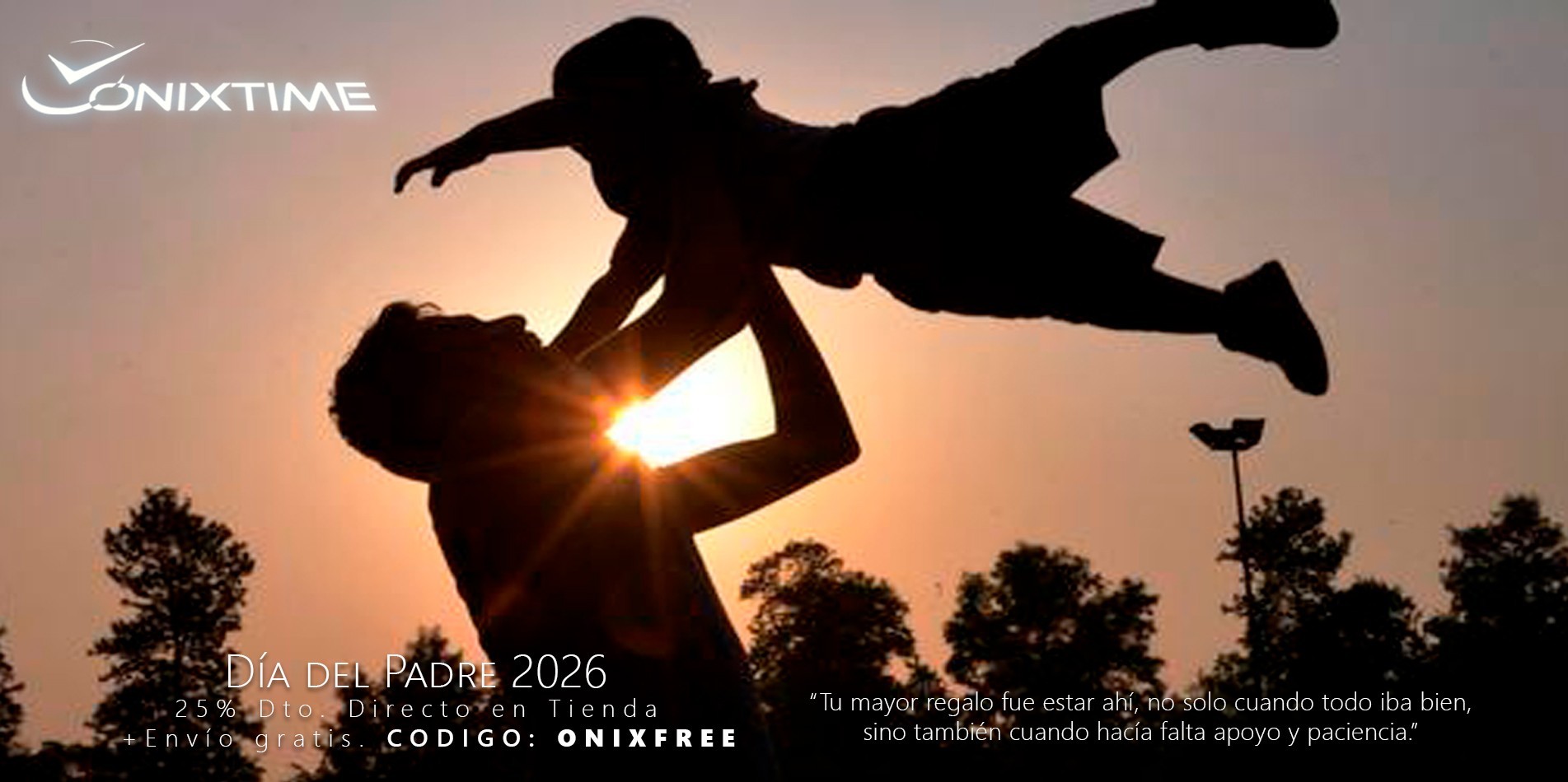 Día del Padre 2026 en OnixTime